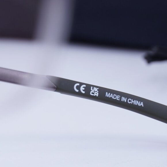 NIKE 7284 025 Square Eyeglasses 54mm - Dark Grey/Cargo Khaki - Picture 5 of 8